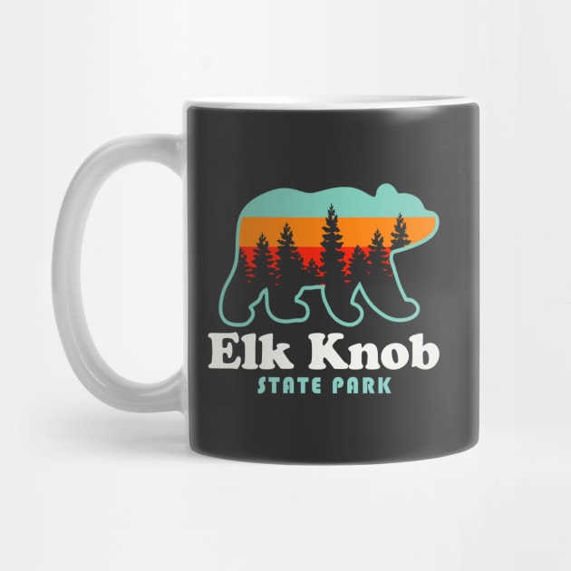 Elk Knob State Park  North Carolina Hiking Peak by PodDesignShop